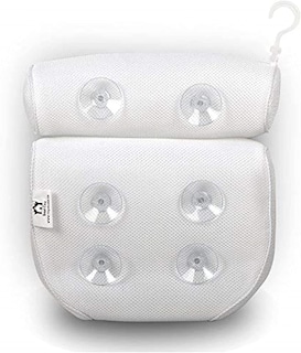 Foto 4 | Almohada De Baño Huoguo Cojín Para Bañera De Hidromasaje Soporte Para Cabeza Y Cuello - Venta Internacional.