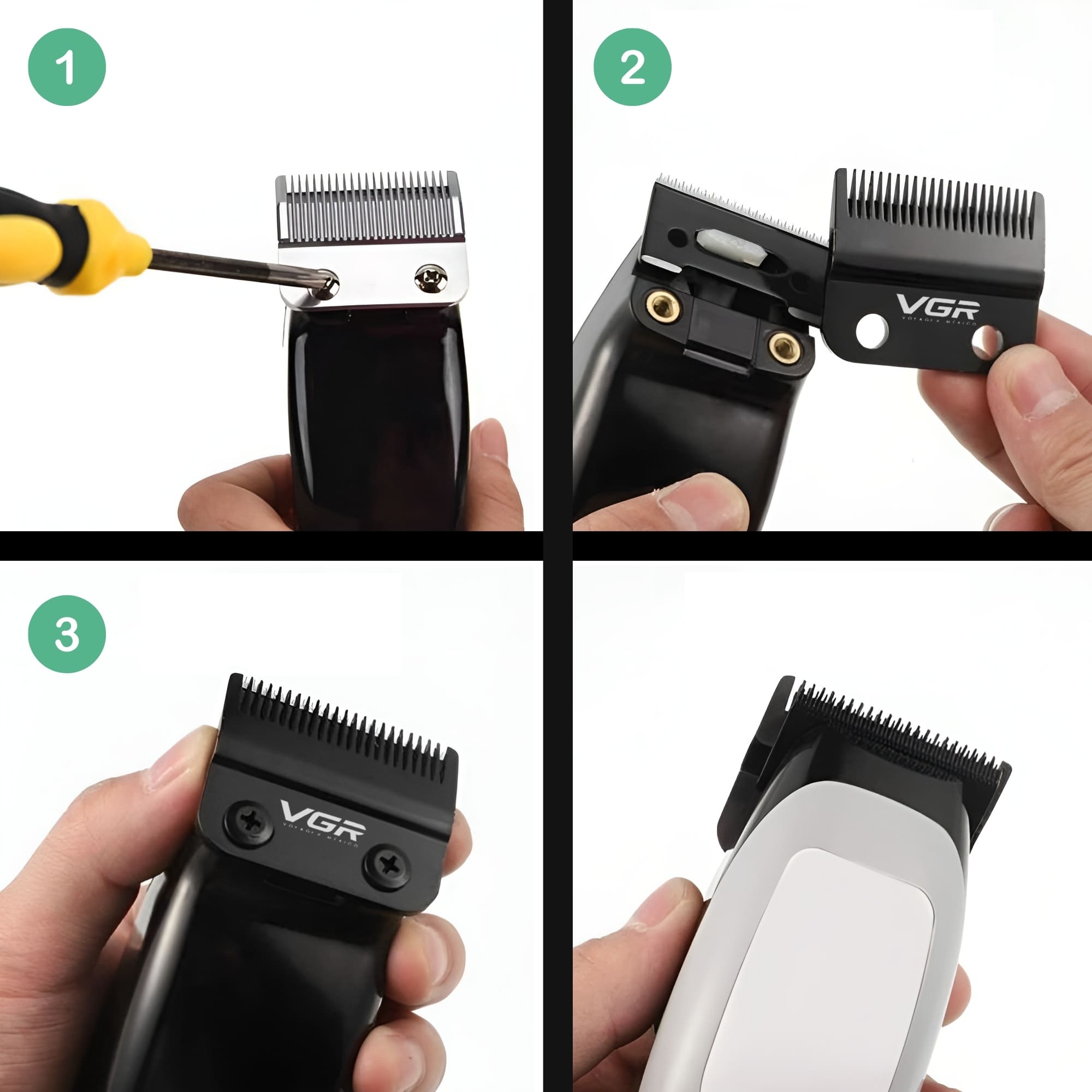 Foto 4 pulgar | Cuchilla Navaja Repuesto Dlc Vgr Repuesto Clipper Barbero