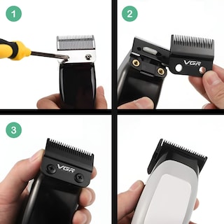 Foto 3 | Cuchilla Navaja Repuesto Dlc Vgr Repuesto Clipper Barbero