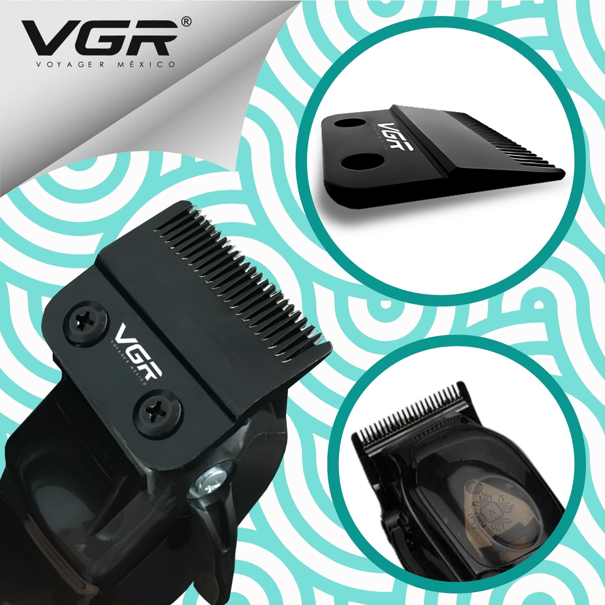 Foto 5 pulgar | Cuchilla Navaja Repuesto Dlc Vgr Repuesto Clipper Barbero