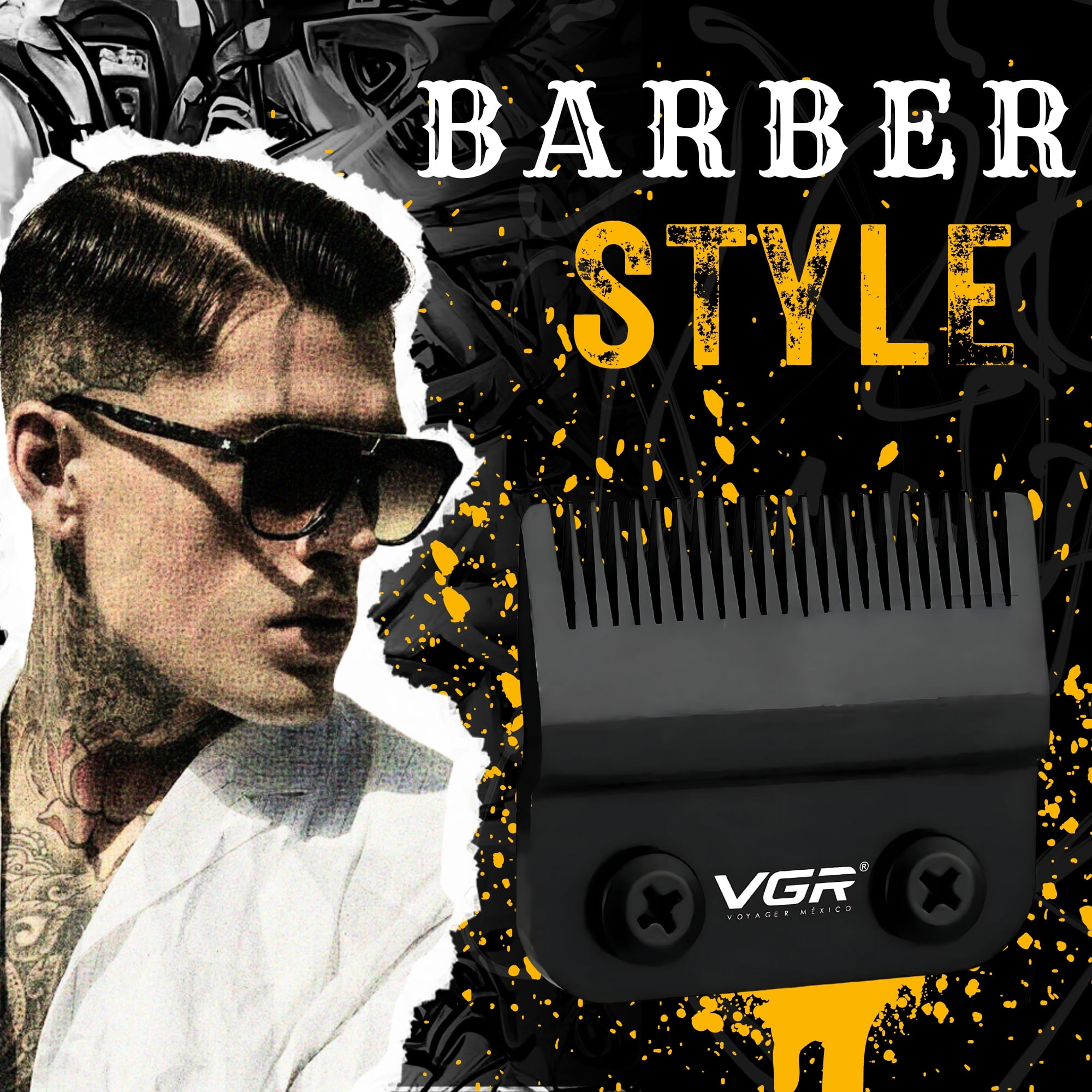 Foto 8 | Cuchilla Navaja Repuesto Dlc Vgr Repuesto Clipper Barbero