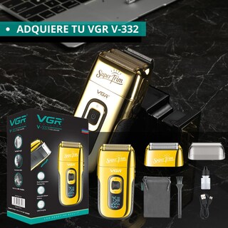 Foto 8 | Navaja Para Rasurar Vgr V-332 Repuesto Shaver Cabezal Navaja