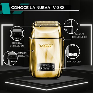 Foto 8 | Navaja Para Rasurar Vgr V-338 Repuesto Shaver Cabezal