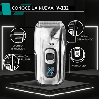 Foto 5 | Navaja Para Rasurar Vgr V-332 Repuesto Shaver Cabezal Navaja