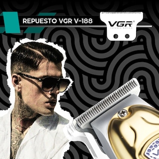 Foto 4 | Cuchilla Navaja Afeitar Vgr V-188 Repuesto Trimmer Barbero