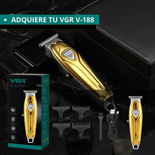 Foto 6 | Cuchilla Navaja Afeitar Vgr V-188 Repuesto Trimmer Barbero