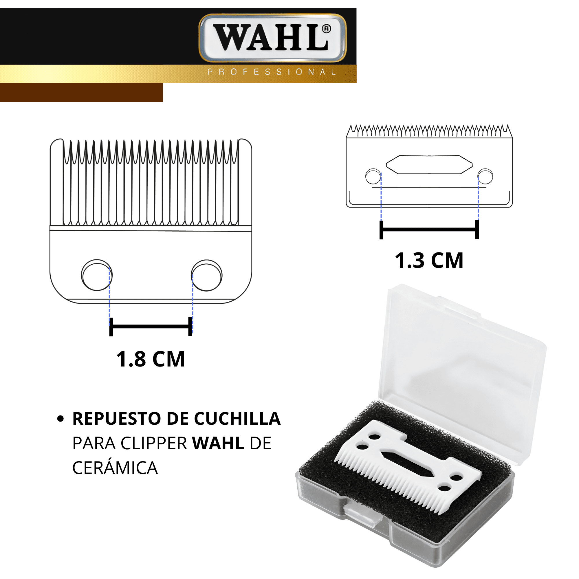 Foto 7 pulgar | Cuchilla de Repuesto Wahl para Maquina de Corte