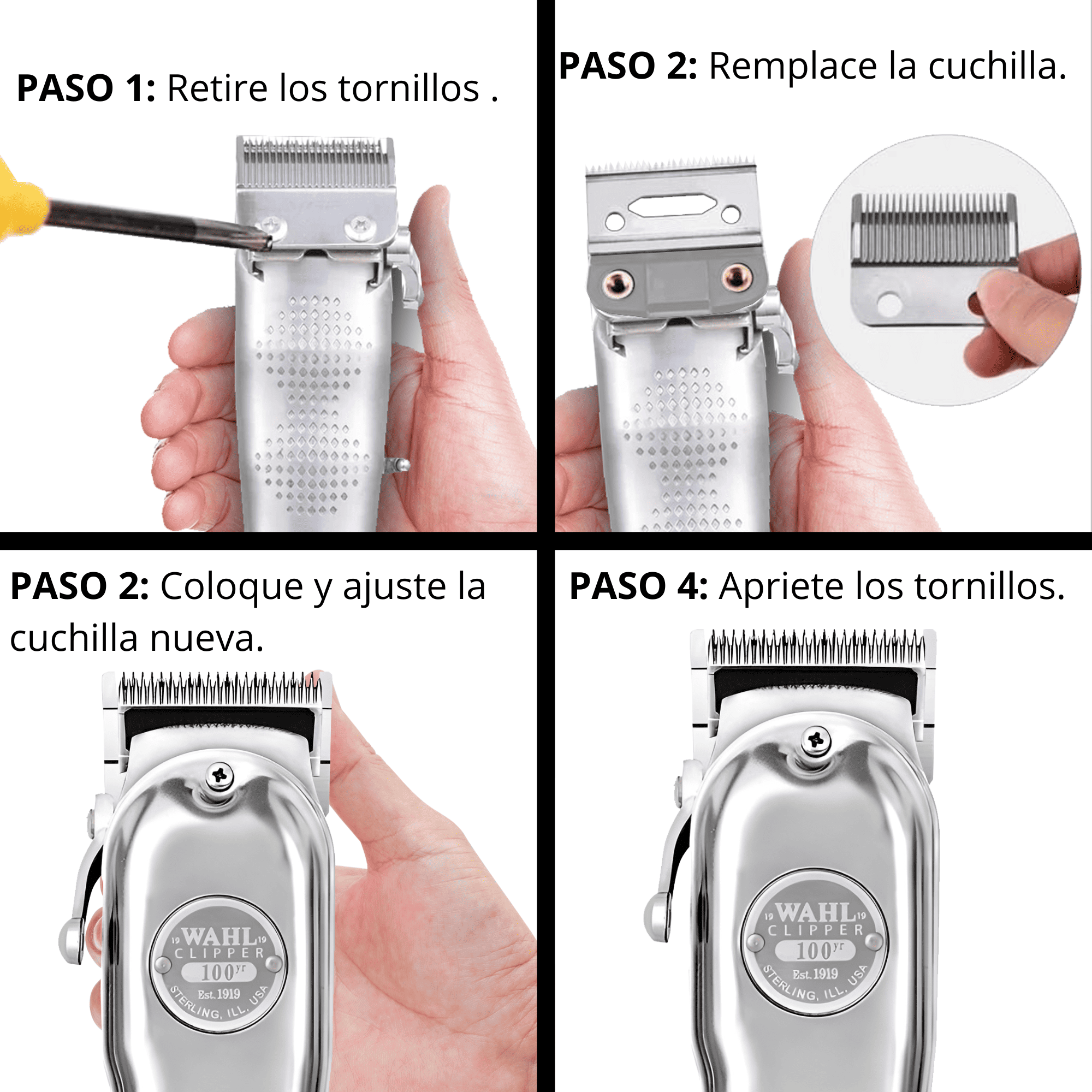 Foto 9 pulgar | Cuchilla de Repuesto Wahl para Maquina de Corte
