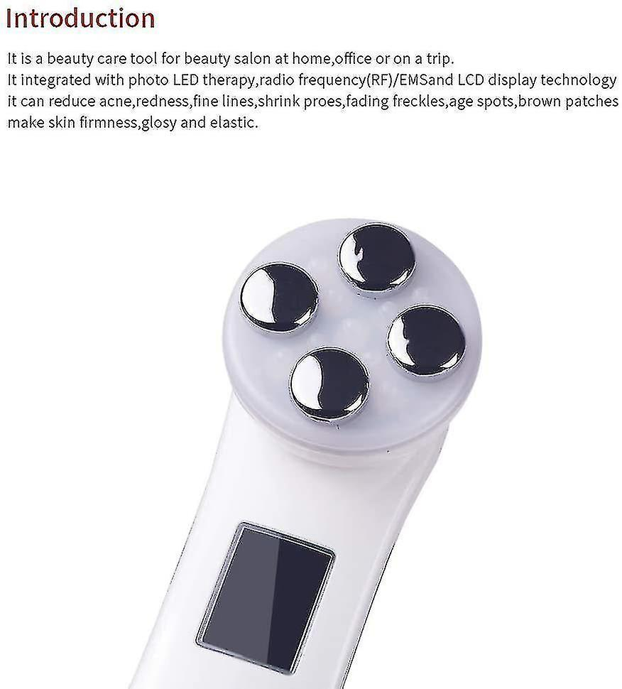 Foto 4 pulgar | Limpiadores Faciales Huoguo Led  Mesoterapia  Electroporación Rf - Venta Internacional.