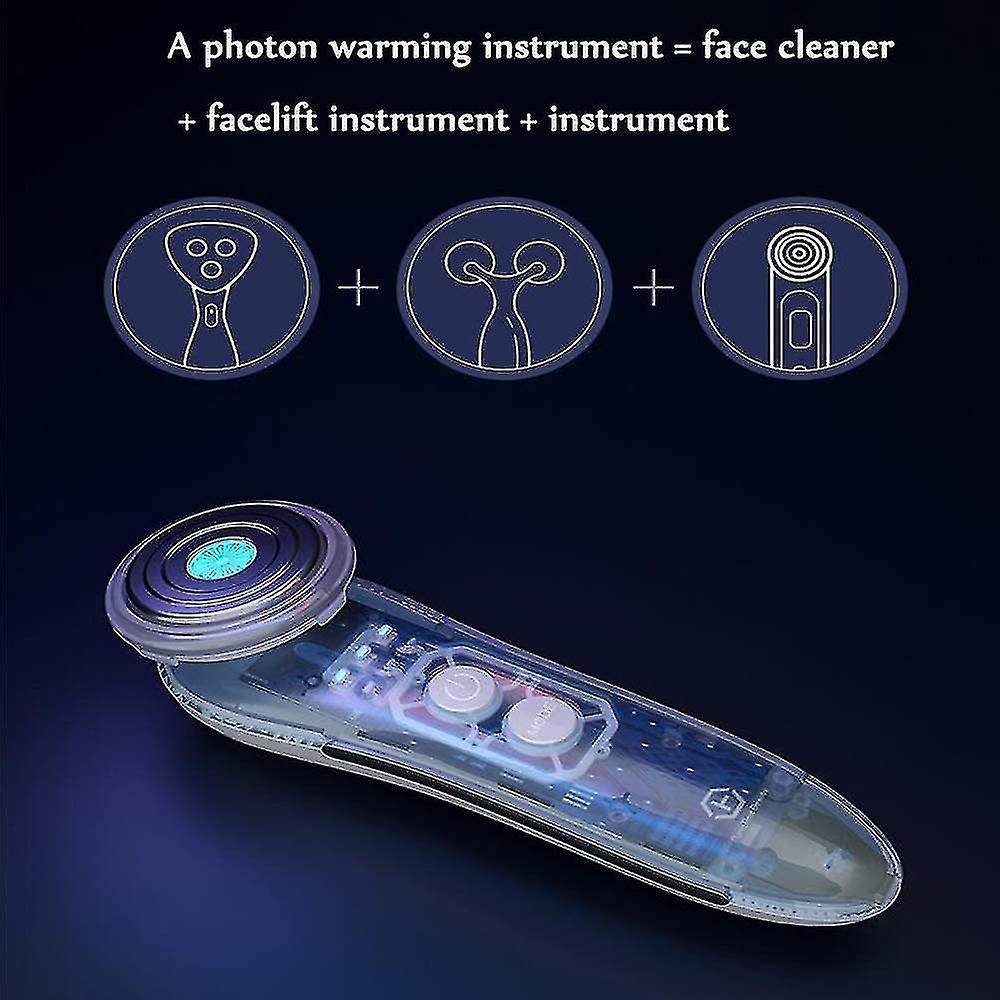 Foto 5 | Limpiador Facial Instrumento De Belleza Facial Led Ultrasónico - Venta Internacional.