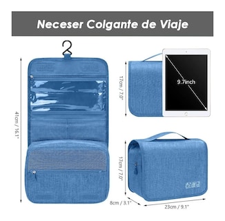 Foto 3 | Maleta Cosmetiquera Malubero color Azul Marino