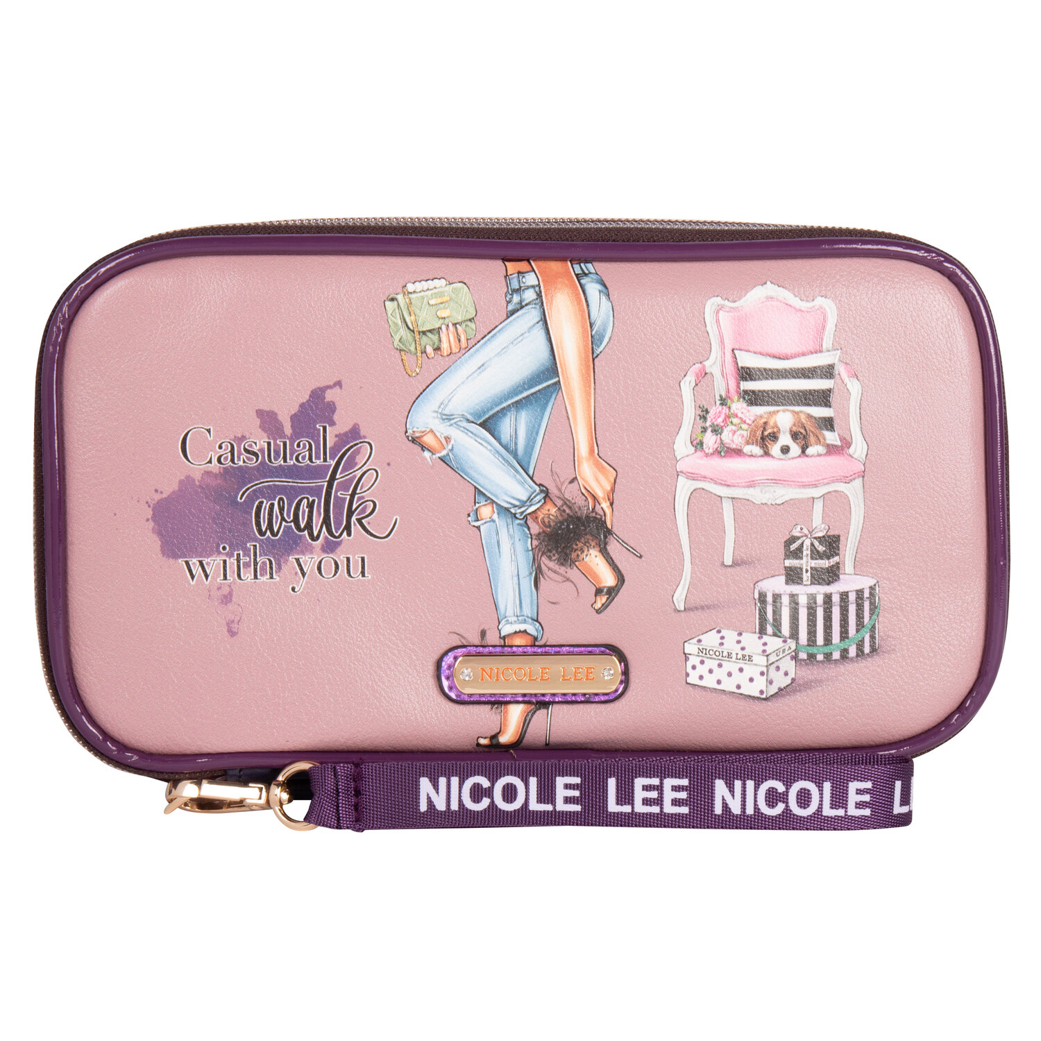 Cosmetiquera Nicole Lee Organizadora Casual Walk