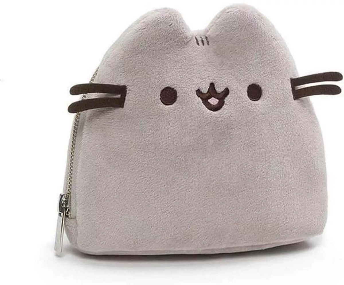 Foto 2 pulgar | Cosmetiquera Gato Pusheen The Cat Gris