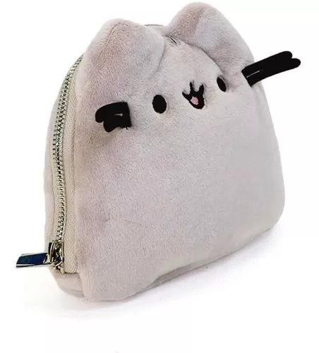 Foto 4 pulgar | Cosmetiquera Gato Pusheen The Cat Gris