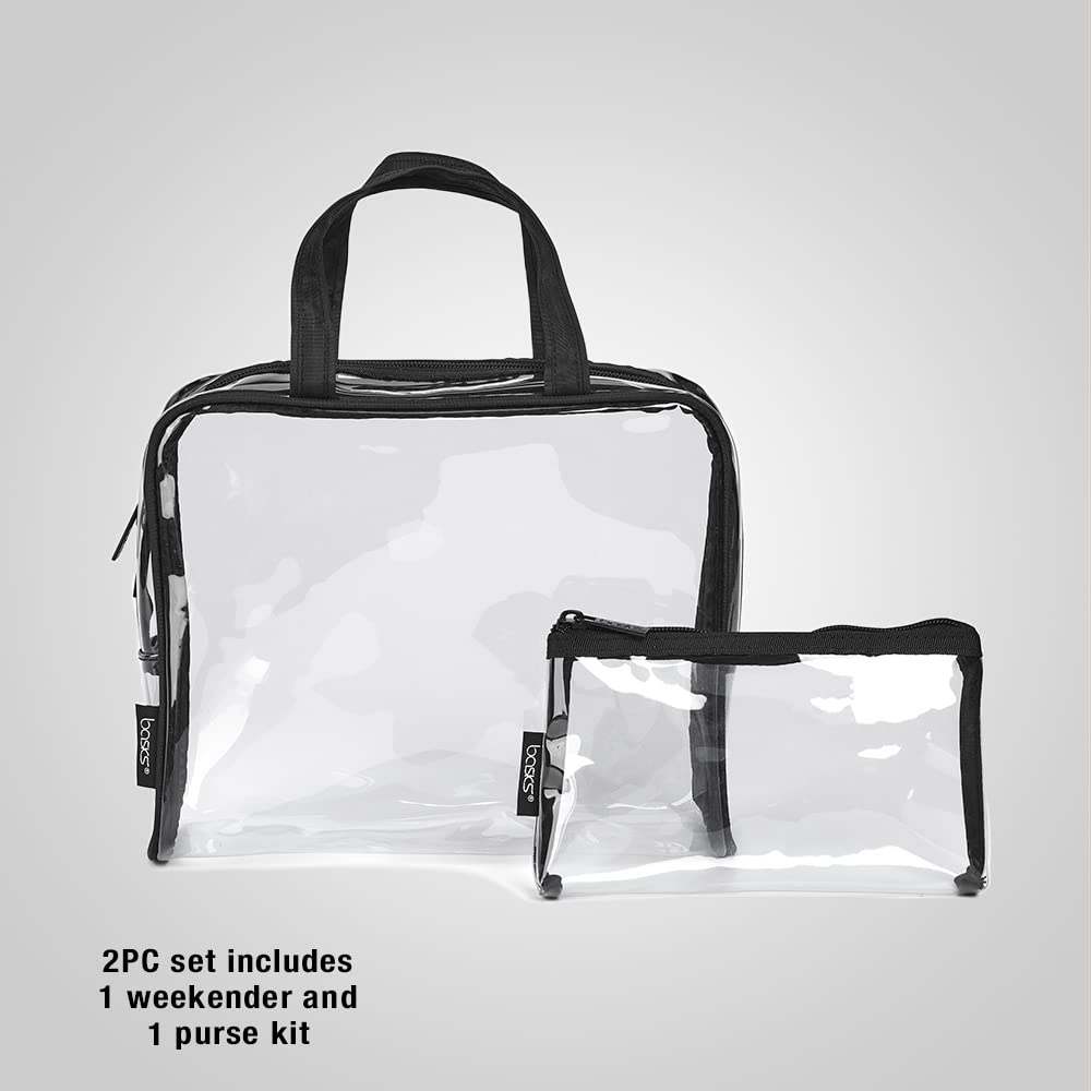 Foto 5 pulgar | Venta Internacional - Bolsa de Maquillaje Conair Travel de PVC Transparente 2 Piezas