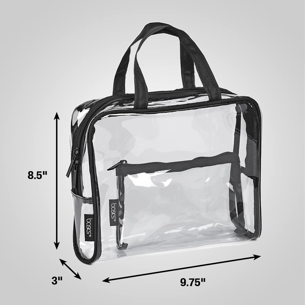 Foto 5 | Venta Internacional - Bolsa de Maquillaje Conair Travel de PVC Transparente 2 Piezas