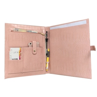 Foto 1 | Portadocumentos Padfolio Con Estampado De Pitón A La Moda Para Mujer - Venta Internacional.