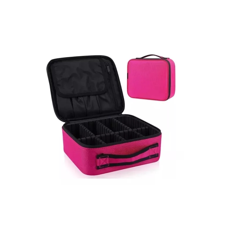 Foto 2 pulgar | Maleta De Maquillaje Cosmetologia Girl Fucsia Waterproof - Venta Internacional.
