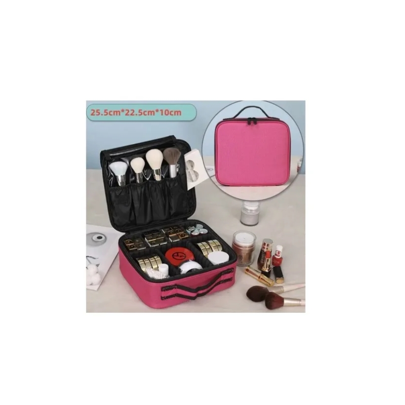 Foto 4 pulgar | Maleta De Maquillaje Cosmetologia Girl Fucsia Waterproof - Venta Internacional.