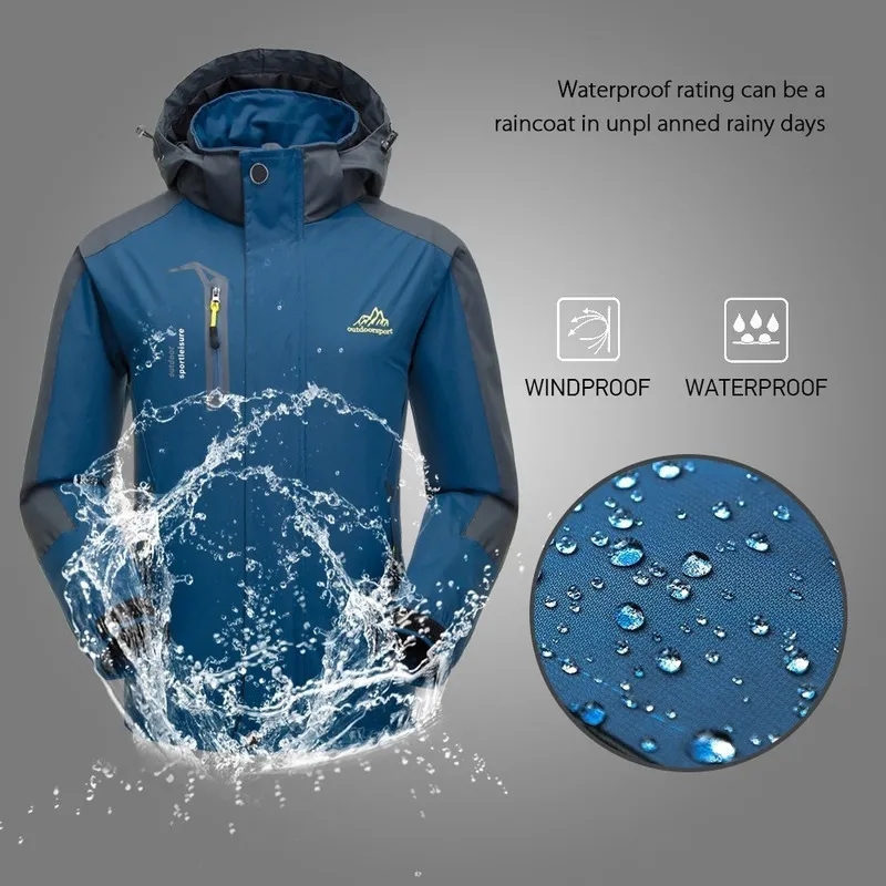 Foto 3 pulgar | Parka Cortavientos Deportiva Casual Impermeable Para Hombre - Venta Internacional.