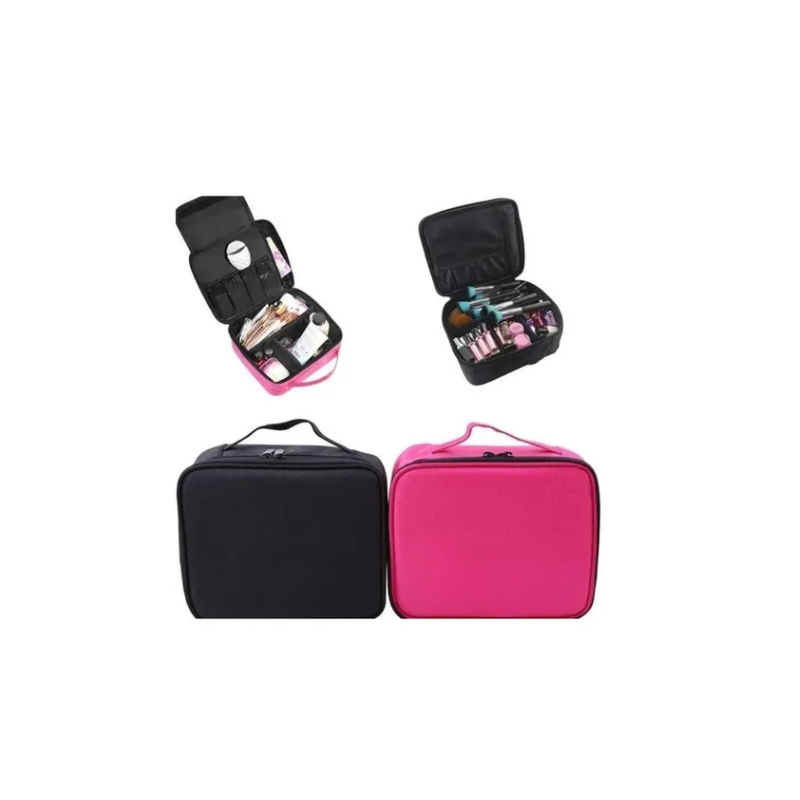 Foto 3 pulgar | Maleta De Maquillaje Cosmetology, Tamaño Grande, Fucsia, Impermeable - Venta Internacional.