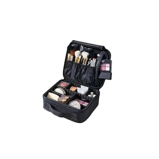 Foto 3 | Maleta De Maquillaje Cosmetologia, Grande, Negra, Impermeable - Venta Internacional.