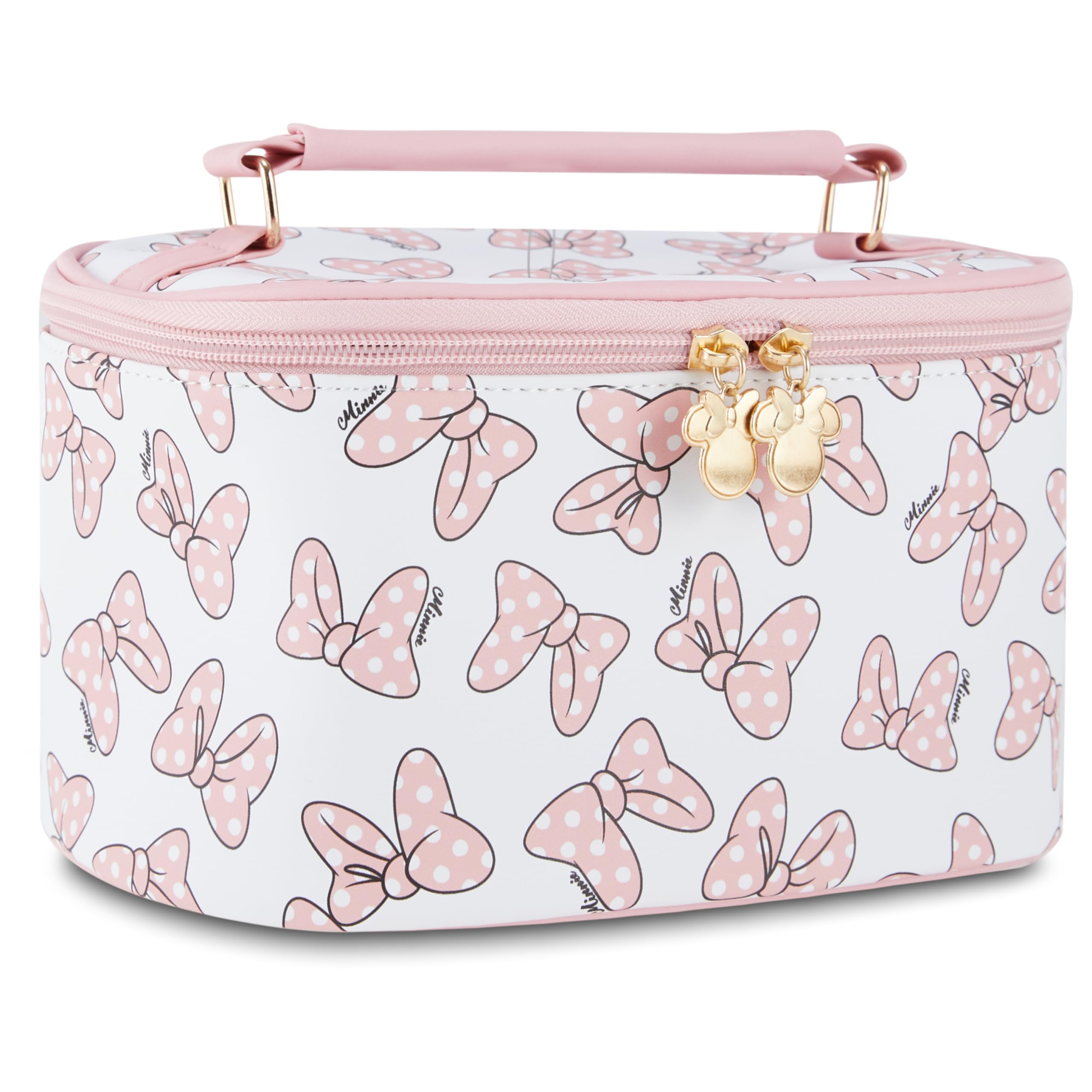 Foto 2 pulgar | Set De Viaje De Disney Minnie Mouse Para Niños Y Adultos Con Estuche Cosmético - Venta Internacional.