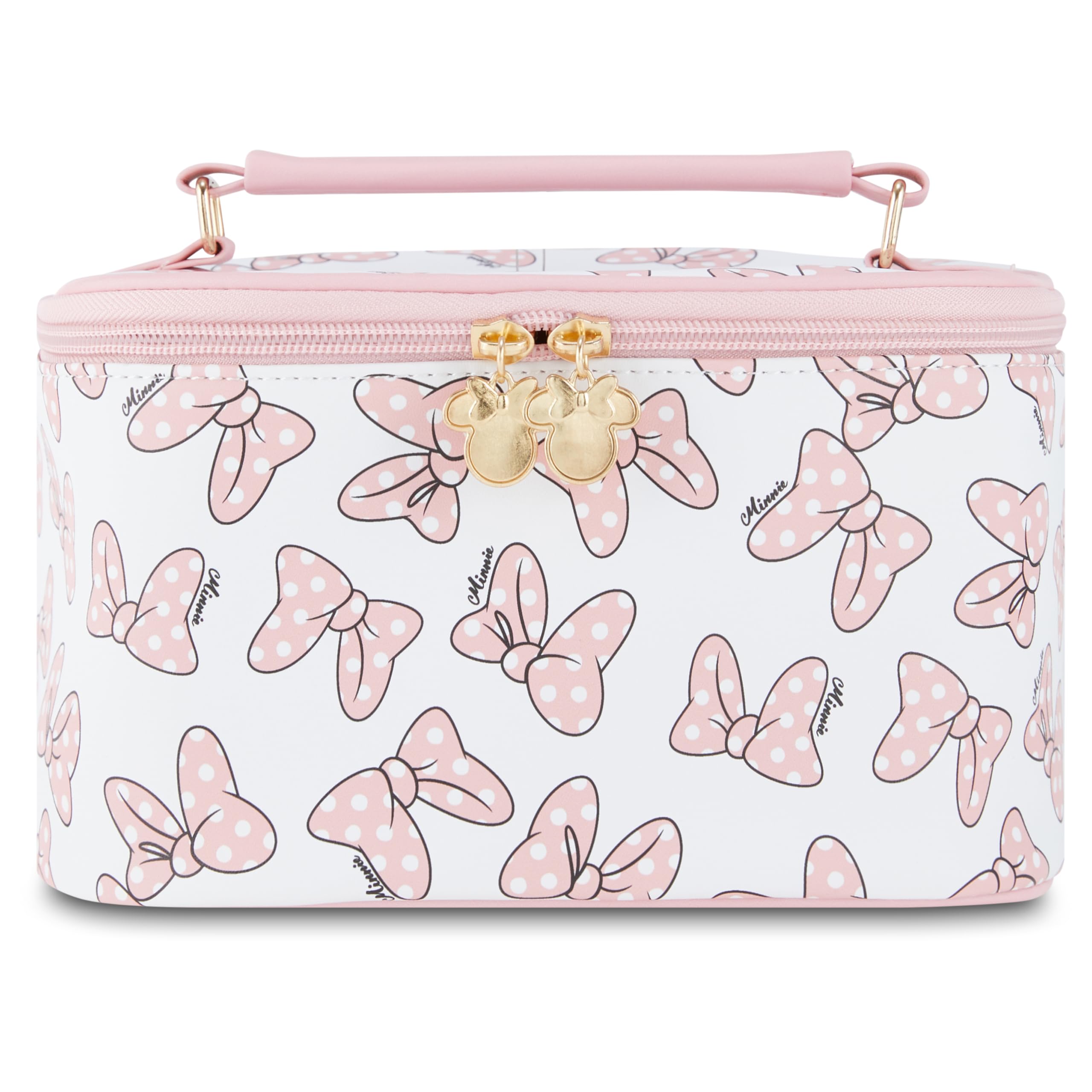 Foto 4 | Set De Viaje De Disney Minnie Mouse Para Niños Y Adultos Con Estuche Cosmético - Venta Internacional.