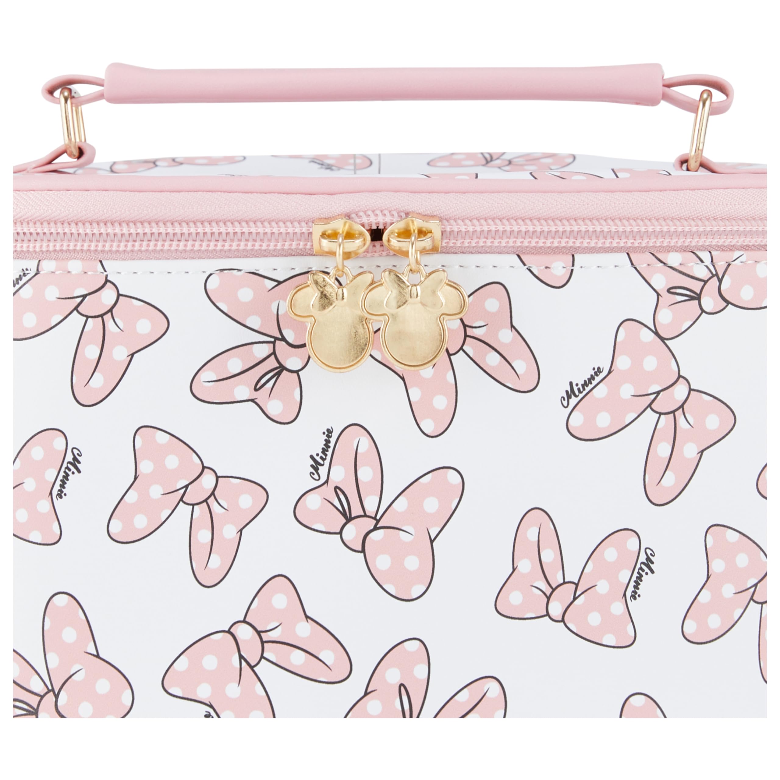 Foto 5 | Set De Viaje De Disney Minnie Mouse Para Niños Y Adultos Con Estuche Cosmético - Venta Internacional.