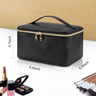 Foto 5 | Bolsa de Maquillaje Ocheal, Organizador de Viaje Portátil Grande para Mujer - Impermeable y Duradera
