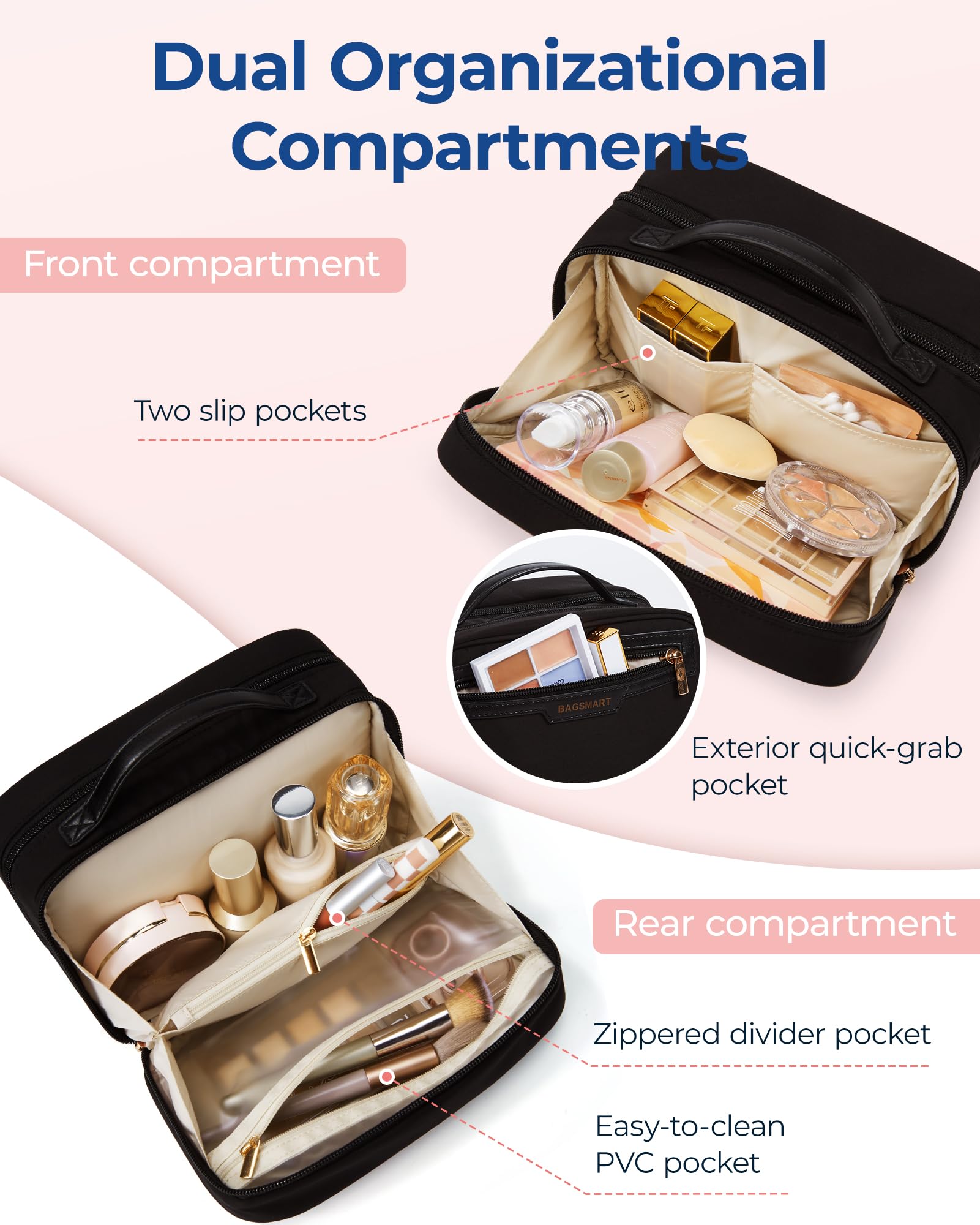 Foto 4 pulgar | Neceser Bagsmart Travel para Mujer - Venta Internacional