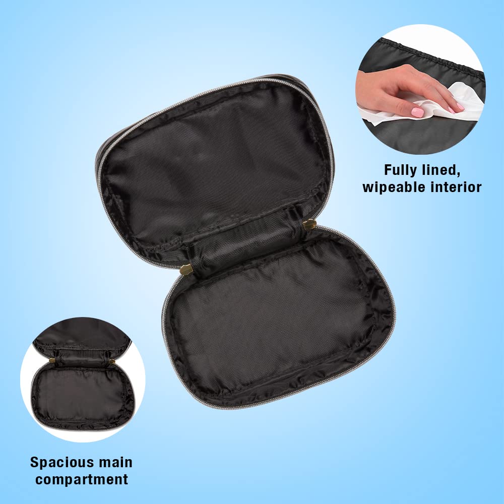 Foto 4 pulgar | Bolsa de Maquillaje Conair Travel Grande Color Negro - Venta Internacional