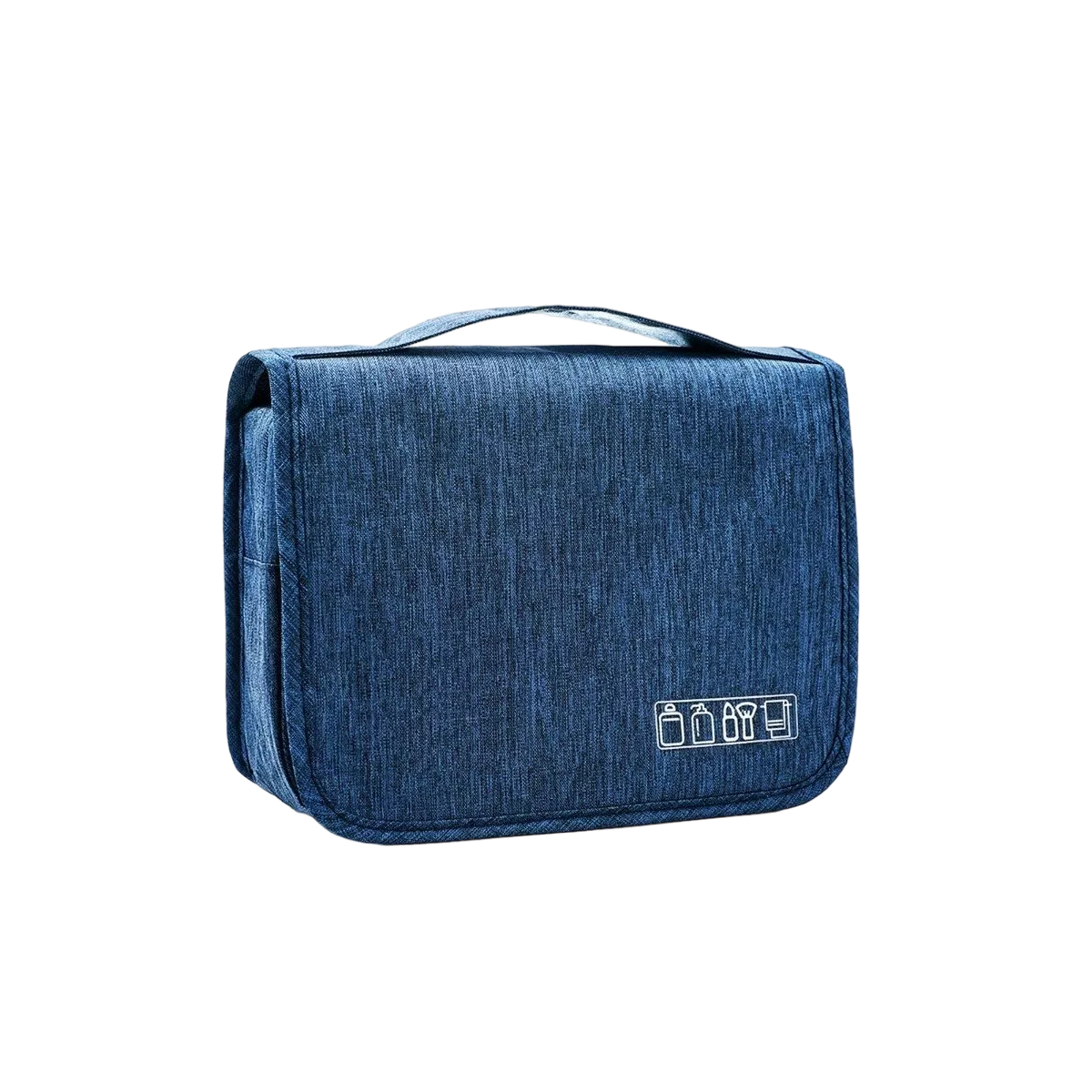 Bolso Organizador de Maquillaje Azul Marino para Viaje