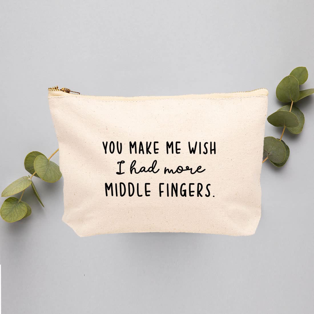 Foto 5 pulgar | Bolsa de Maquillaje Andaz Press con Frases Divertidas - Venta Internacional
