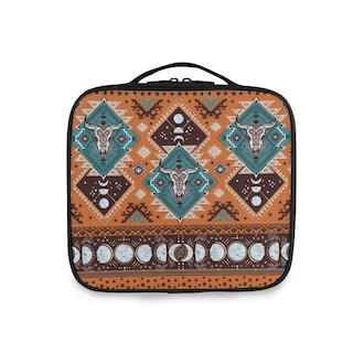 Foto 5 | Estuche de Maquillaje Alaza con Adorno Geométrico Tribal Azteca Indio - Venta Internacional