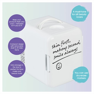 Foto 4 | Mini Nevera de Belleza Conair True Glow De 4 Litros Para Maquillaje Y Cuidado De La Piel - Venta Internacional