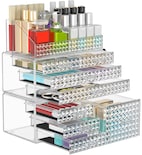 Organizador de Maquillaje Awenia Apilable con 8 Cajones Paquete de 3 - Venta Internacional