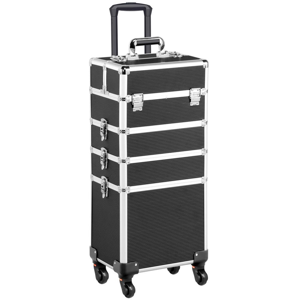 Estuche De Maquillaje Yaheetech Professional 4 En 1 Con Ruedas - Venta Internacional. $2,920