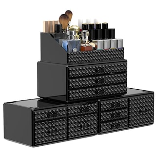 Foto 7 | Organizador de Maquillaje Awenia Negra-Venta Internacional
