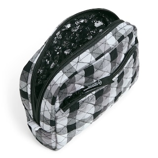 Foto 2 | Bolsa Organizadora De Maquillaje Para Cosméticos Vera Bradley Kingbird Plaid - Venta Internacional.