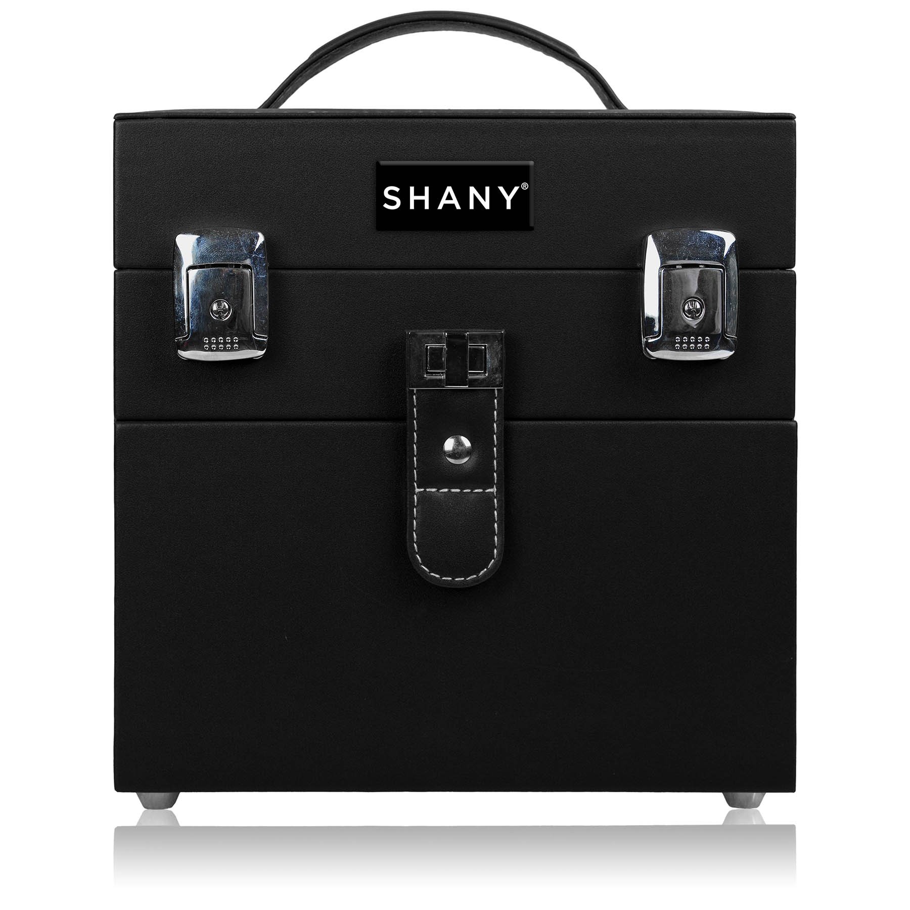 Estuche De Viaje Para Maquillaje Shany Color Matters Con Organizador De Uñas - Venta Internacional.