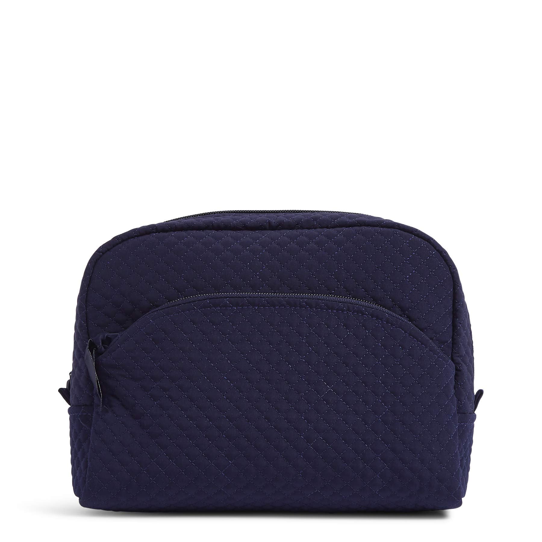 Bolsa Organizadora De Cosméticos Y Maquillaje Vera Bradley De Microfibra Azul Marino - Venta Internacional.