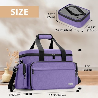 Foto 6 | Maletín de Maquillaje Bafaso Morado-Venta Internacional