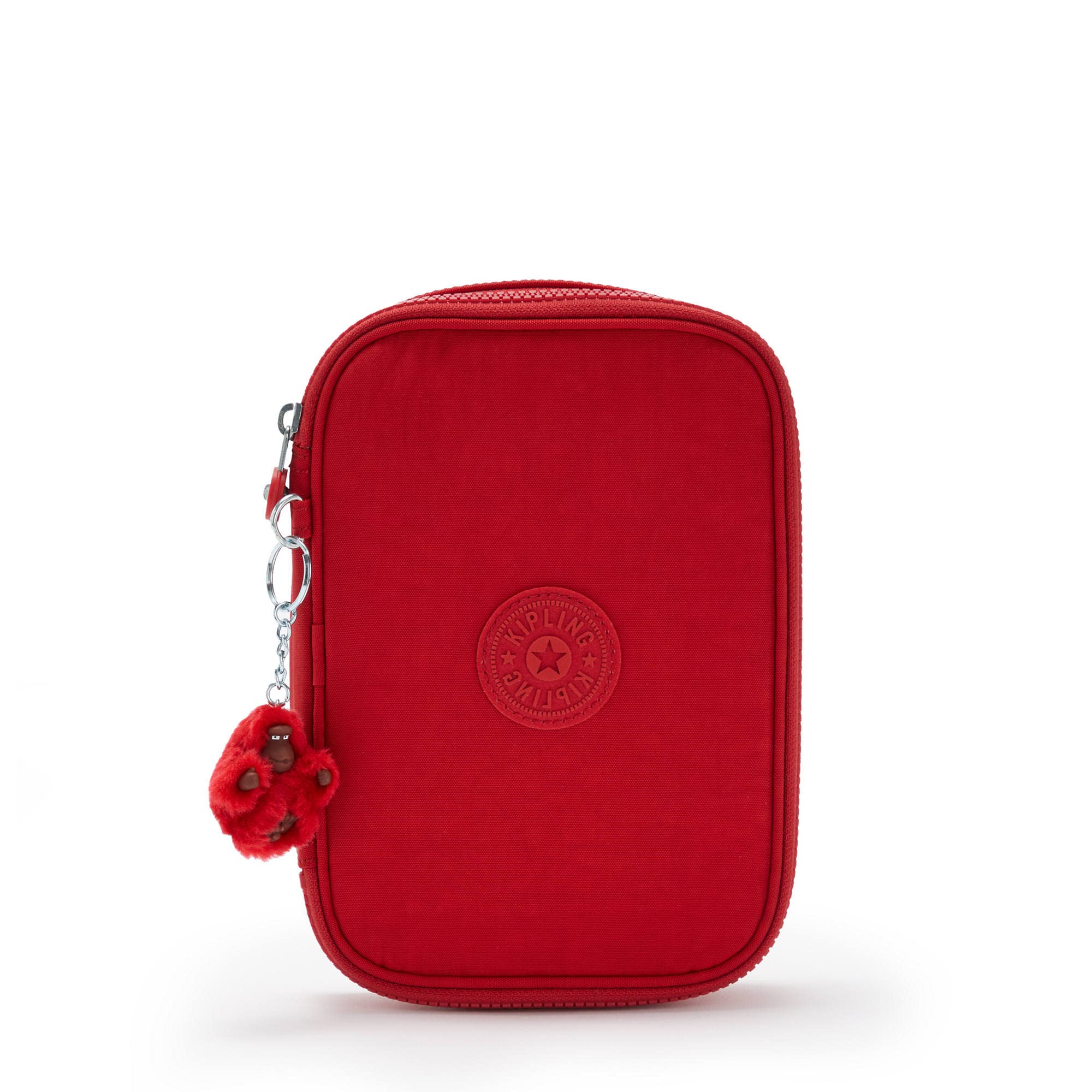 Foto 1 | Estuche Para Cosméticos Kipling Con Estampado Para 100 Bolígrafos, Color Cereza - Venta Internacional.