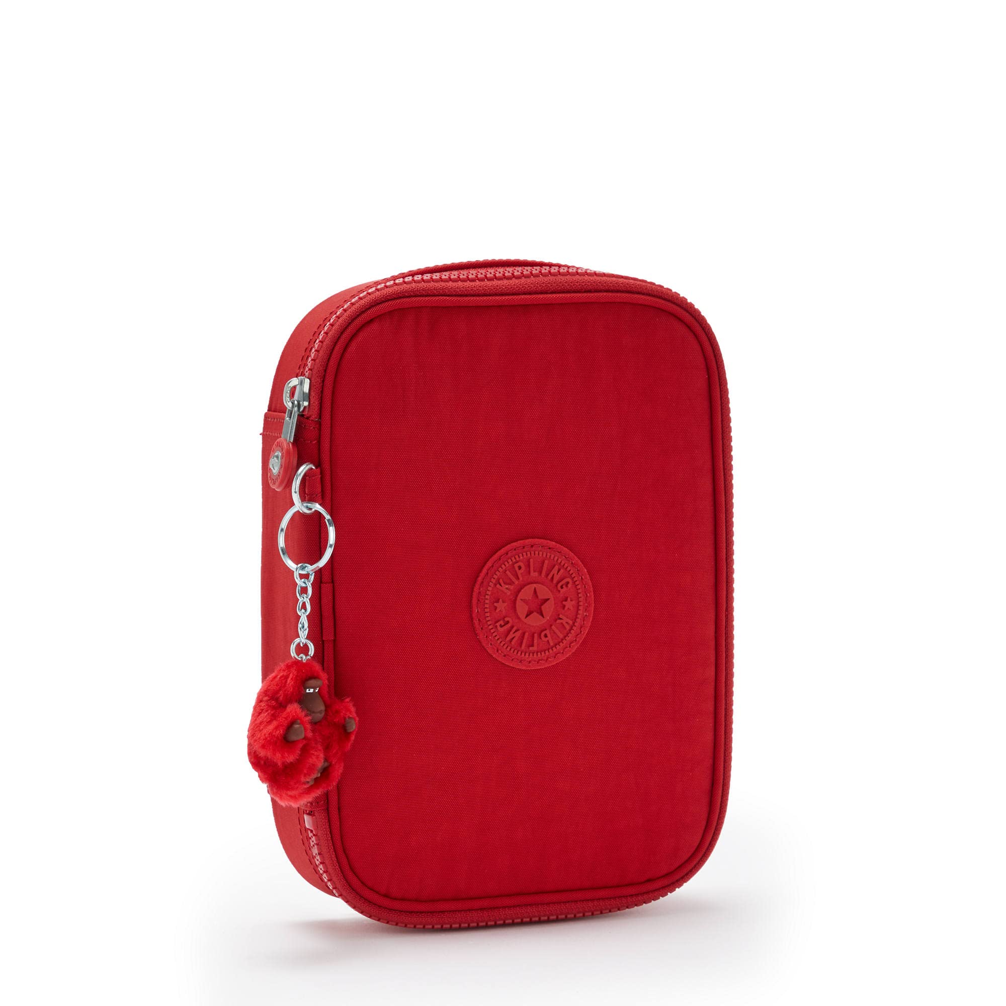 Foto 3 pulgar | Estuche Para Cosméticos Kipling Con Estampado Para 100 Bolígrafos, Color Cereza - Venta Internacional.