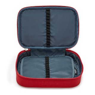 Foto 3 | Estuche Para Cosméticos Kipling Con Estampado Para 100 Bolígrafos, Color Cereza - Venta Internacional.