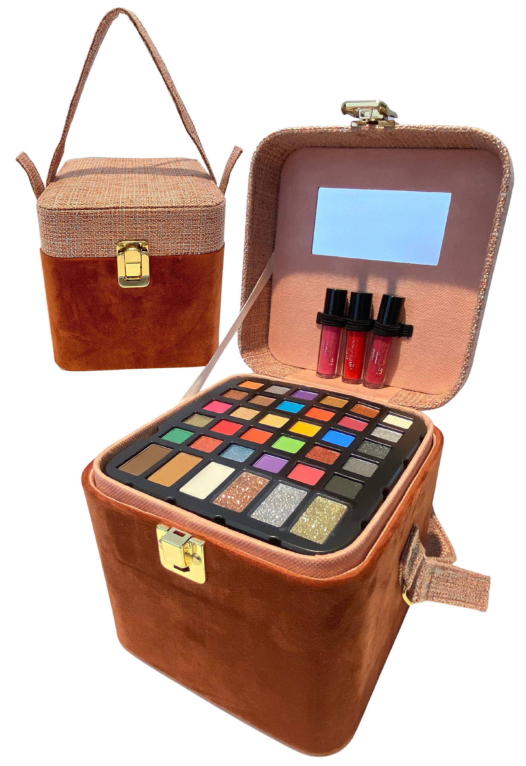 Estuche De Maquillaje Br Carry All Trunk Train Con Funda Reutilizable - Venta Internacional.