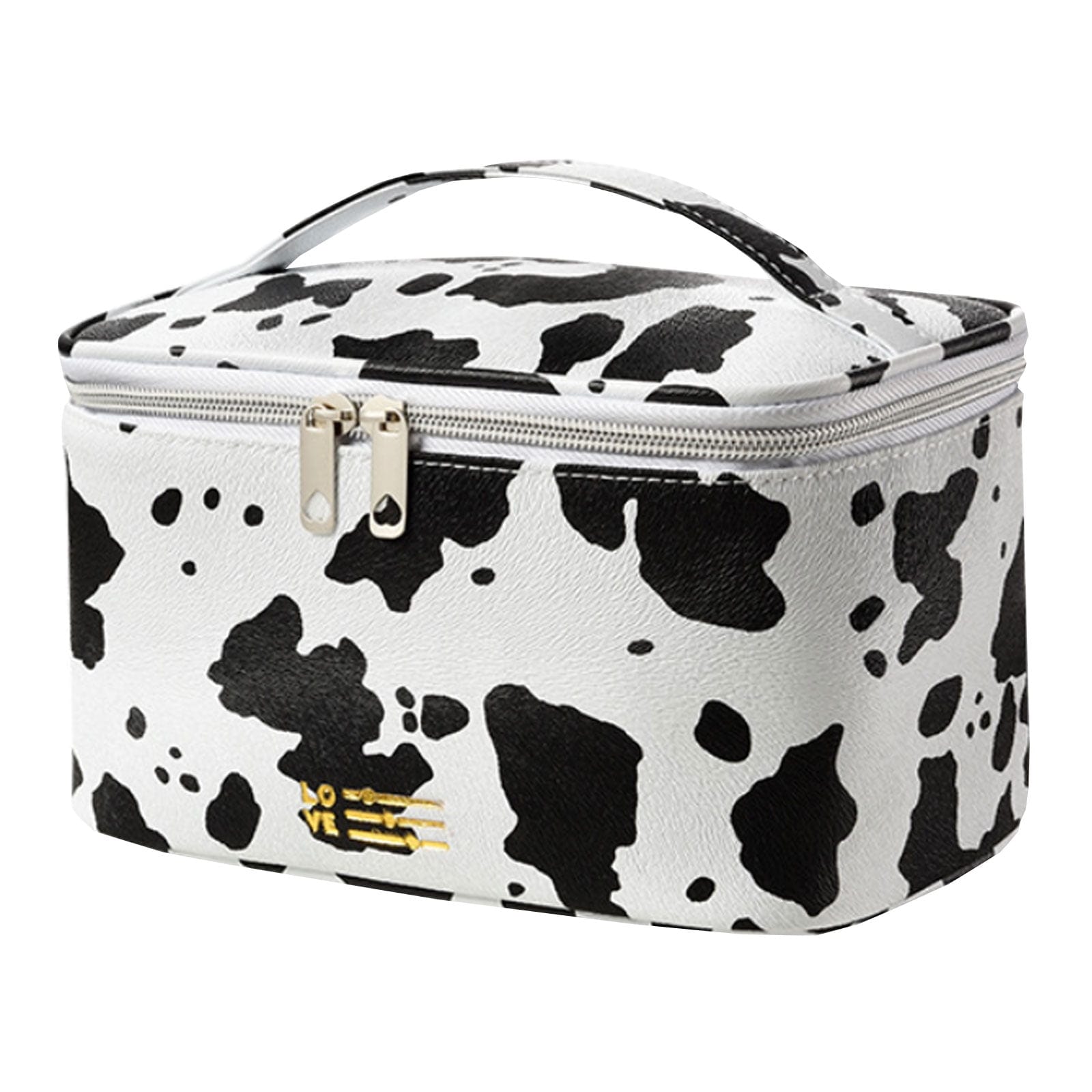 Bolsa De Maquillaje Portátil Impermeable De Cuero Pu Para Mujer - Venta Internacional. $649