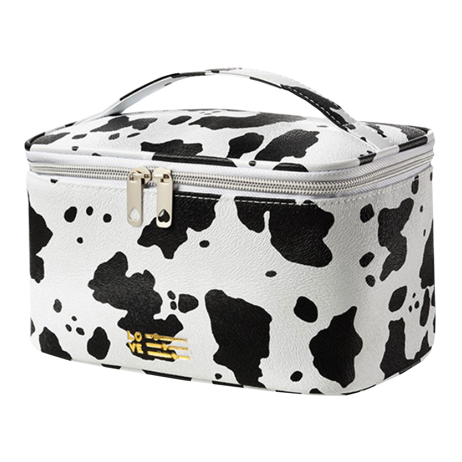 Foto 2 pulgar | Bolsa De Maquillaje Portátil Impermeable De Cuero Pu Para Mujer - Venta Internacional.