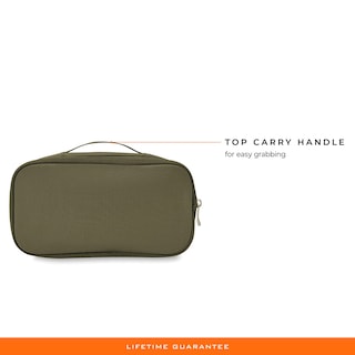 Foto 4 | Kit De Aseo Briggs & Riley Expandable Essentials 28 Cm Olive - Venta Internacional.